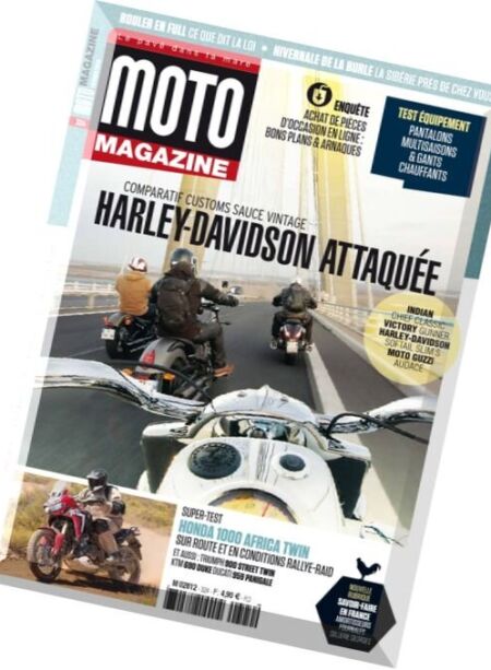 Moto Magazine – Fevrier 2016 Cover