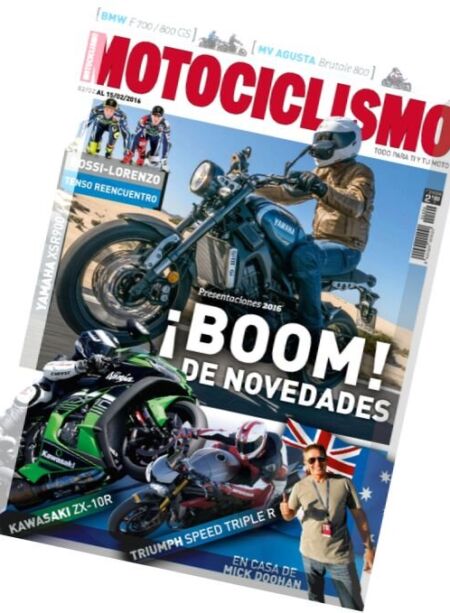 Motociclismo – February 2016 Cover