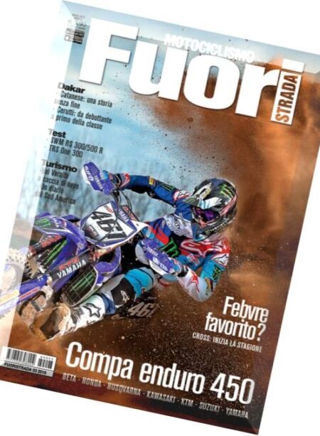 Motociclismo Fuoristrada – Marzo 2016 Cover