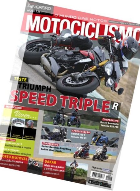 Motociclismo Portugal – Fevereiro 2016 Cover