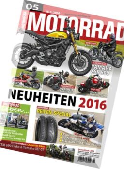 MOTORRAD – 19 Februar 2016