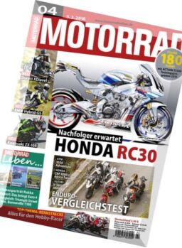 Motorrad Magazin – N 04, 5 Februar 2016