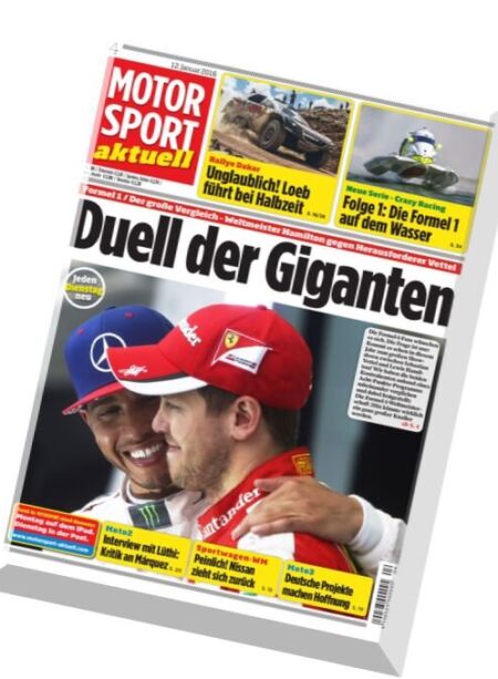 MOTORSPORT aktuell – 12 Januar 2016 Cover