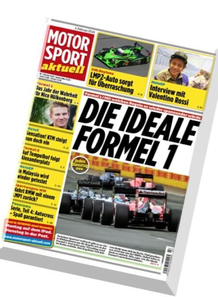 MOTORSPORT aktuell – 2 Februar 2016 Cover