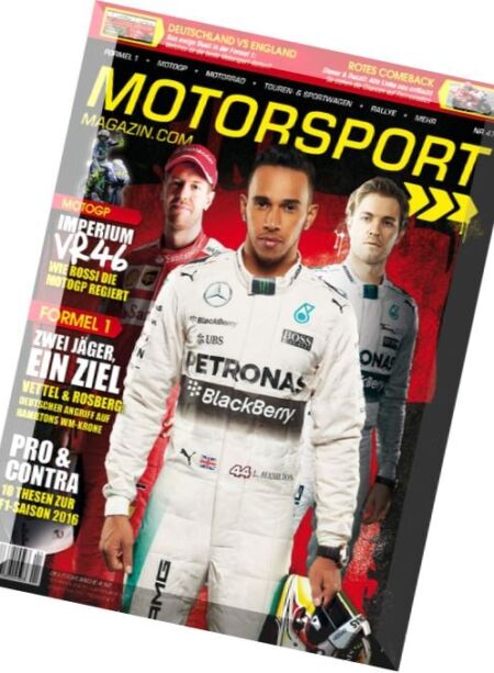 Motorsport Magazin – Nr.47, 2016 Cover