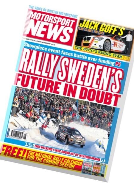 Motorsport News – 10 February 2016 Cover