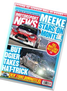 Motorsport News – 27 January 2016