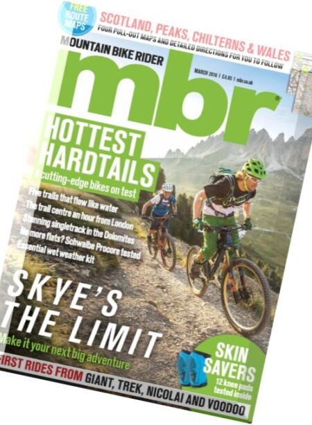 Mountain Bike Rider – March 2016 Cover
