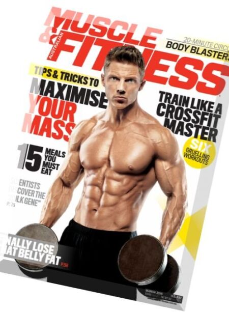 Muscle & Fitness Australia – March 2016 Cover