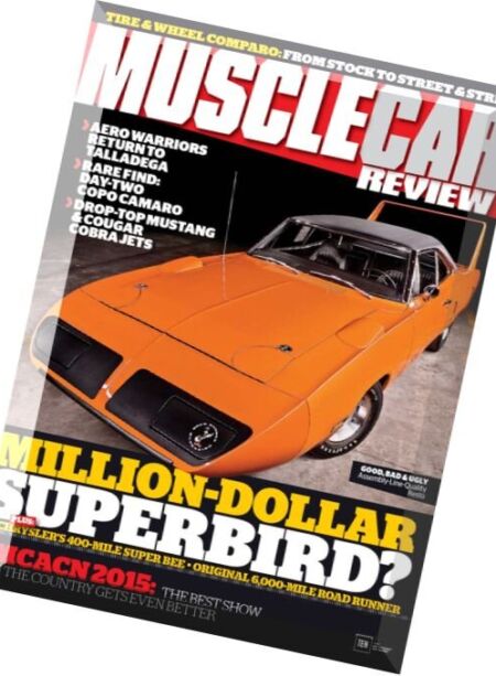 Muscle Car Review – March 2016 Cover