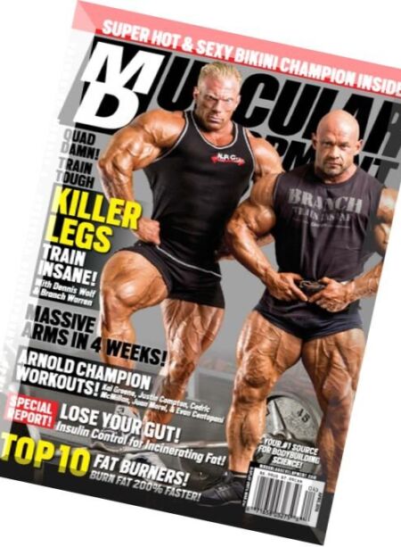 Muscular Development – April 2016 Cover