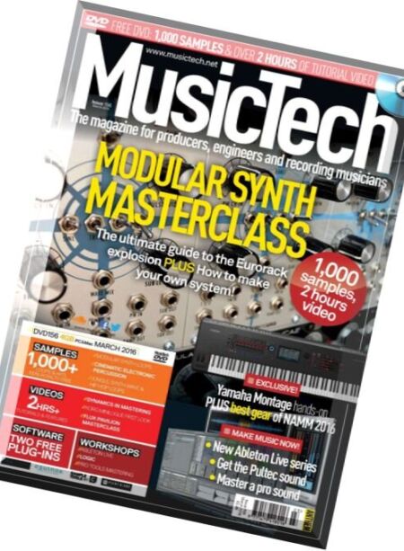 Music Tech – March 2016 Cover