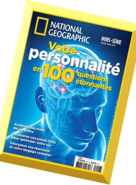 National Geographic France – Hors-Serie Fevrier-Mars 2016 Cover