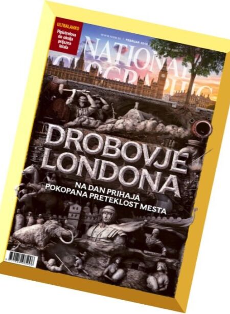National Geographic Slovenija – Februar 2016 Cover