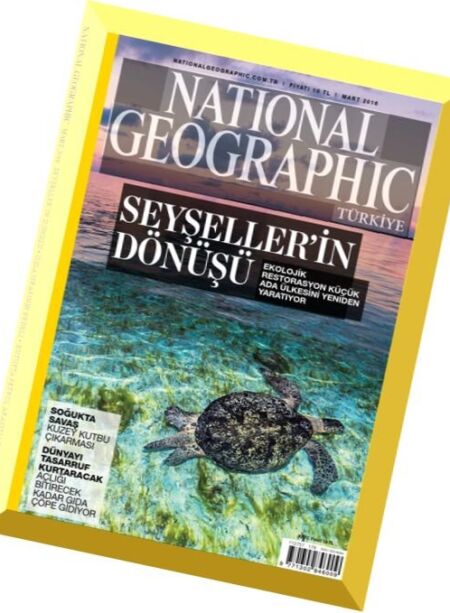 National Geographic Turkiye – Mart 2016 Cover