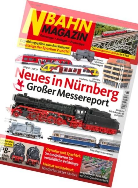 Nbahn Magazin – Marz-April 2016 Cover