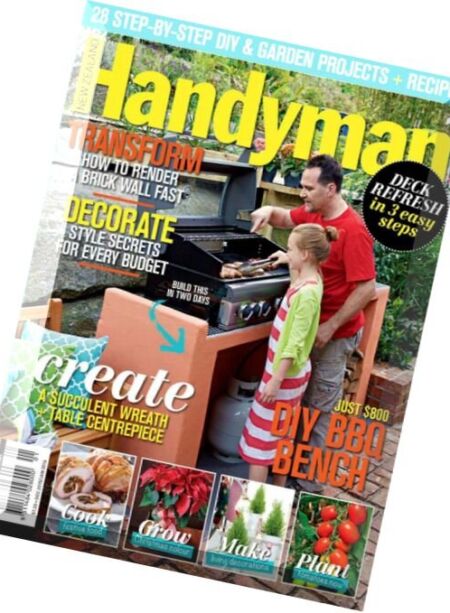 New Zealand Handyman – December 2015 – January 2016 Cover