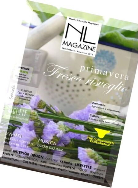 Nordic Lifestyle Magazine – Primavera 2016 Cover