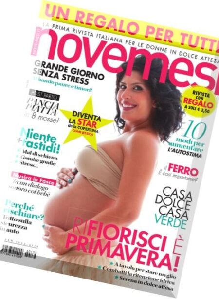 Nove Mesi – Marzo 2016 Cover