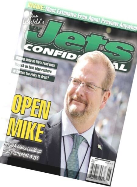 NY Jets Confidential – April 2016 Cover
