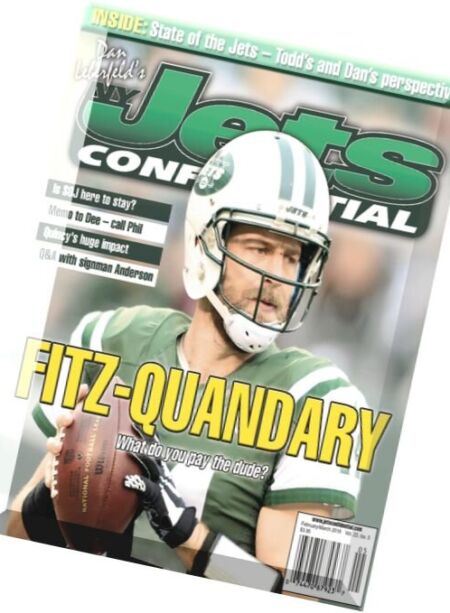 NY Jets Confidential – February-March 2016 Cover