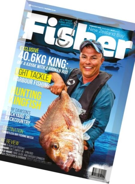 NZ Bay Fisher – February 2016 Cover