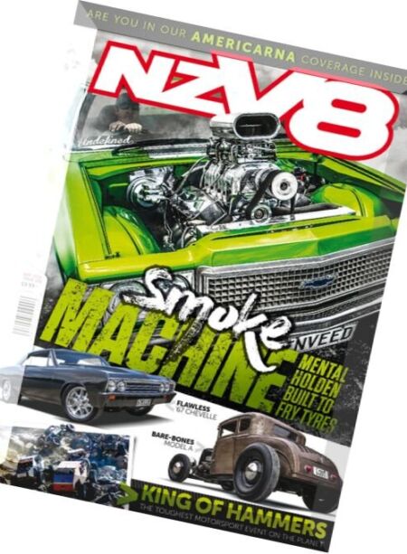 NZV8 – April 2016 Cover