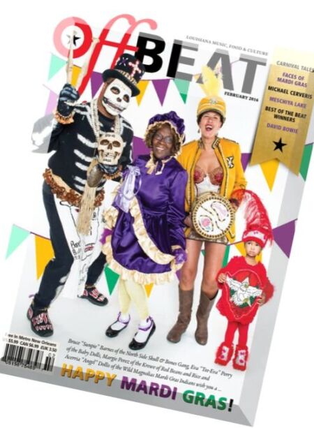 OffBeat – February 2016 Cover