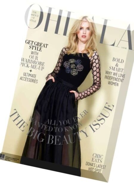Ohlala Qatar – February 2016 Cover