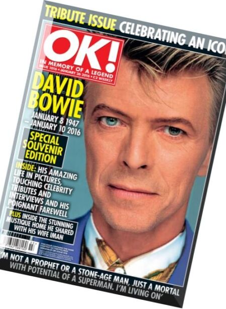 OK! First for Celebrity News – 26 January 2016 Cover