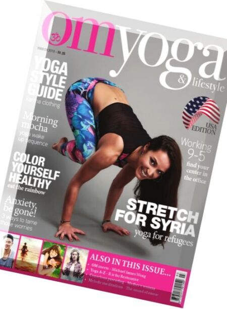 OM Yoga USA – March 2016 Cover