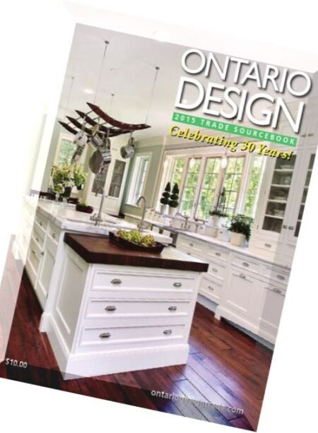 Ontario Design – 2015 Trade Sourcebook Cover