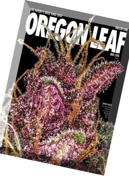 Oregon Leaf – March 2016 Cover