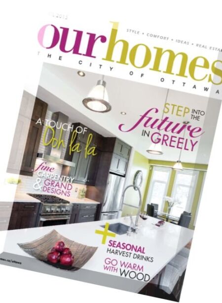 Our Homes – Fall 2015 Cover