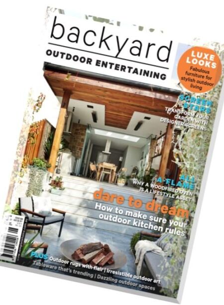Outdoor Entertaining – Issue 8, 2016 Cover