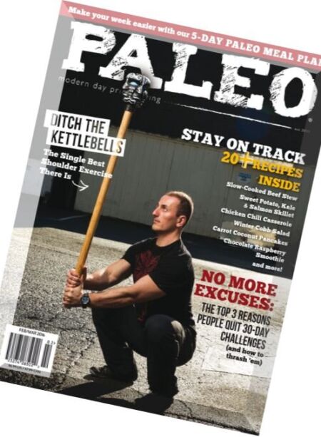Paleo Magazine – February-March 2016 Cover