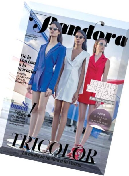 Pandora Magazine – Febrero 2016 Cover
