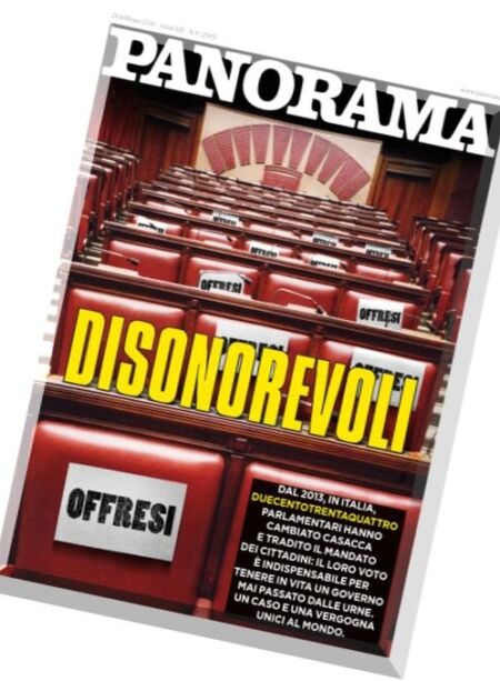 Panorama – 24 Febbraio 2016 Cover