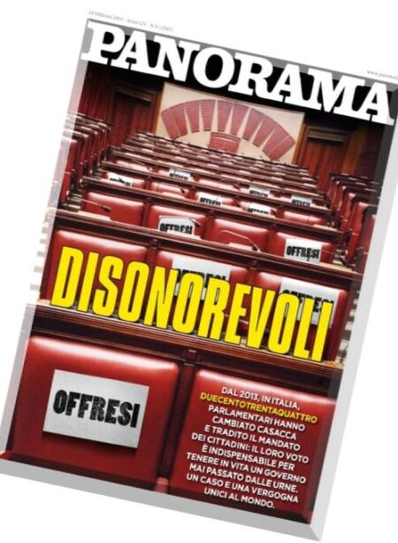 Panorama Italia – 24 Febbraio 2016 Cover