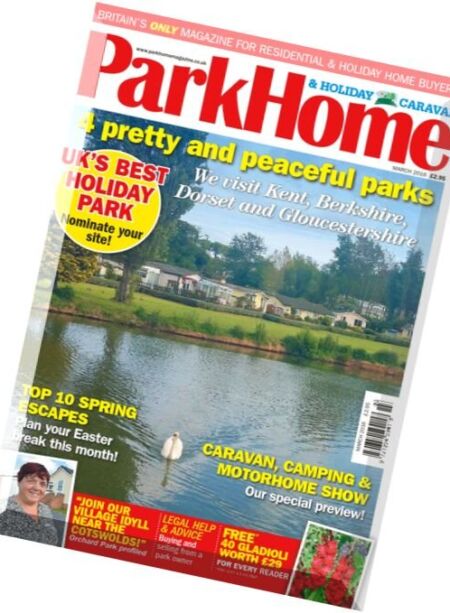 Park Home & Holiday Caravan – March 2016 Cover
