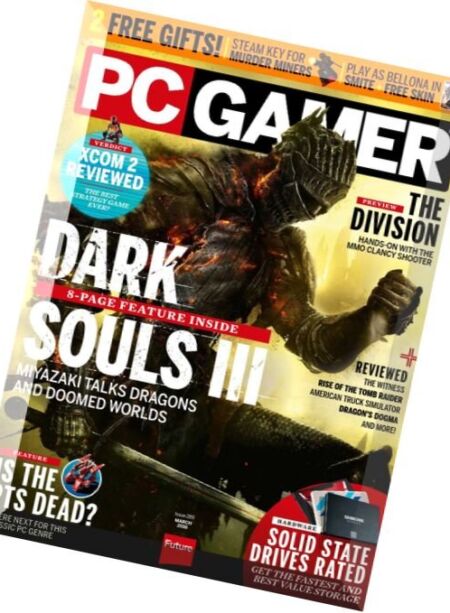 PC Gamer UK – March 2016 Cover