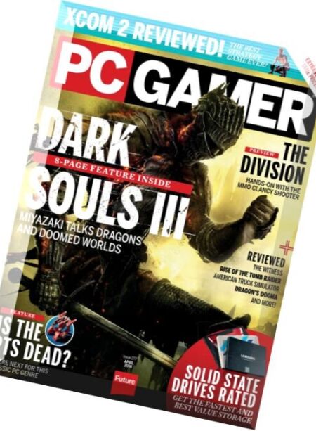 PC Gamer USA – April 2016 Cover