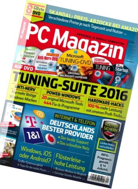 PC Magazin – April 2016 Cover