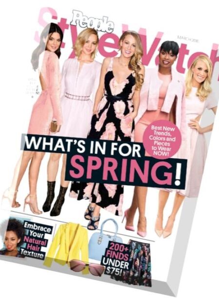 People StyleWatch – March 2016 Cover