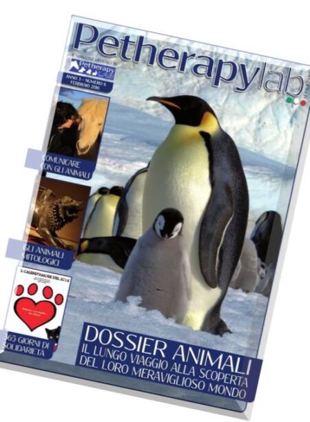 Petherapy Lab Mag – Febbraio 2016 Cover