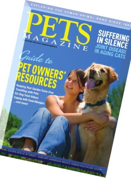 PETS Magazine – March-April 2016 Cover
