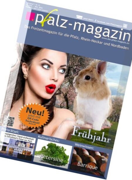 Pfalz-Magazin – Februar-Marz 2016 Cover