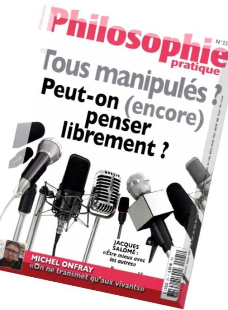 Philosophie Pratique – Fevrier-Avril 2016 Cover