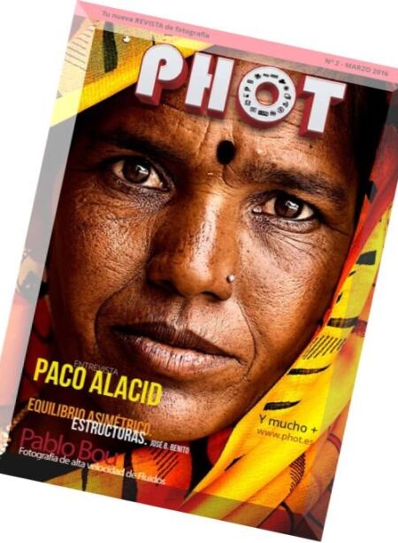 Phot Magazine – Marzo 2016 Cover
