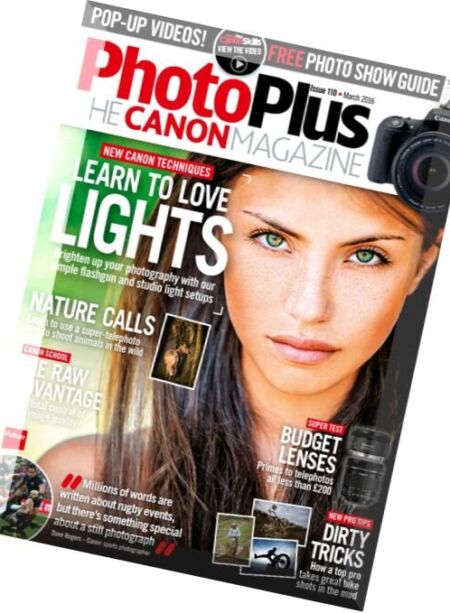 PhotoPlus The Canon Magazine – March 2016 Cover